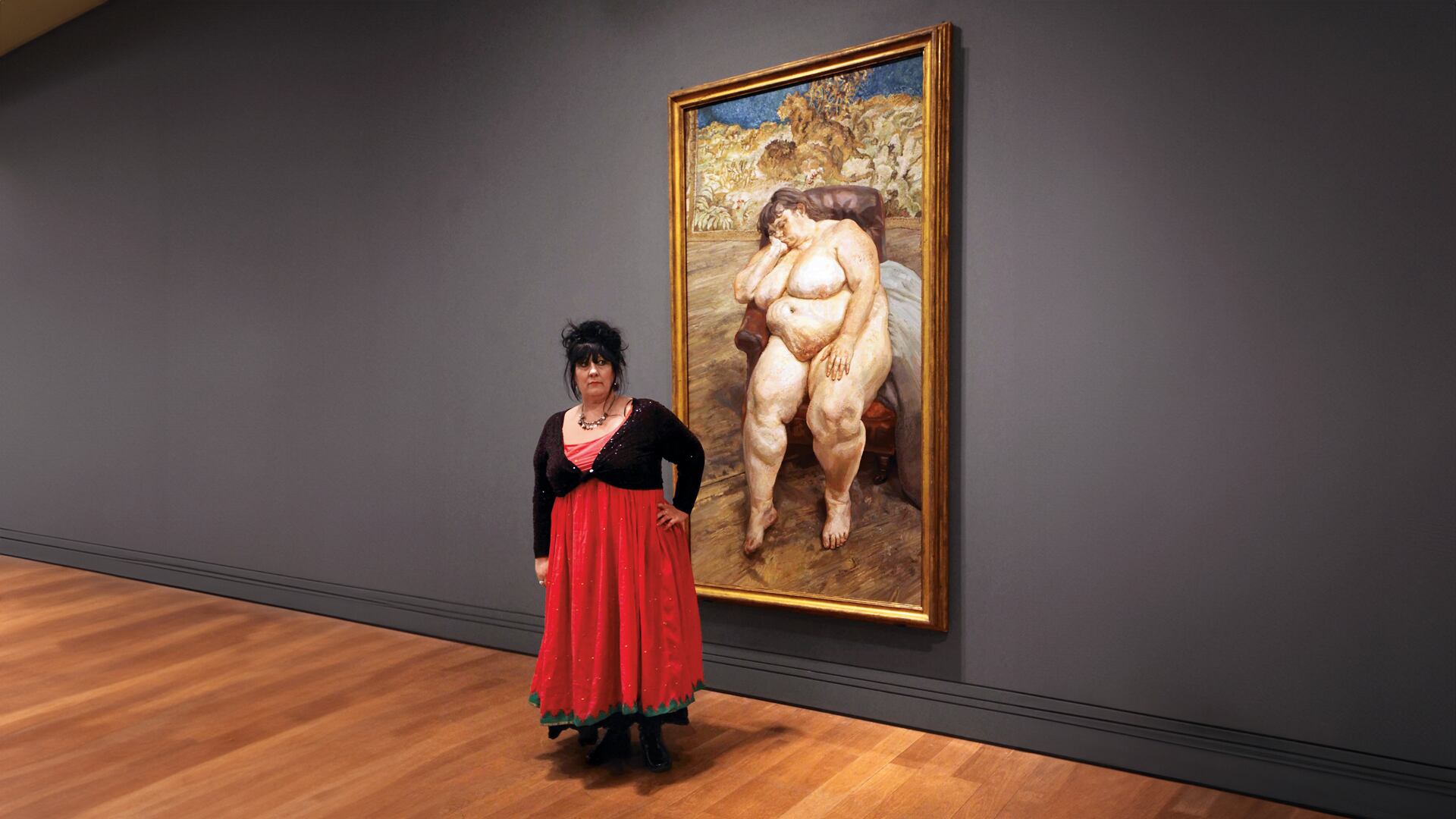 Nunca se consideró musa. Posar para Lucian Freud fue simplemente un trabajo: interesante, sí, pero un trabajo.