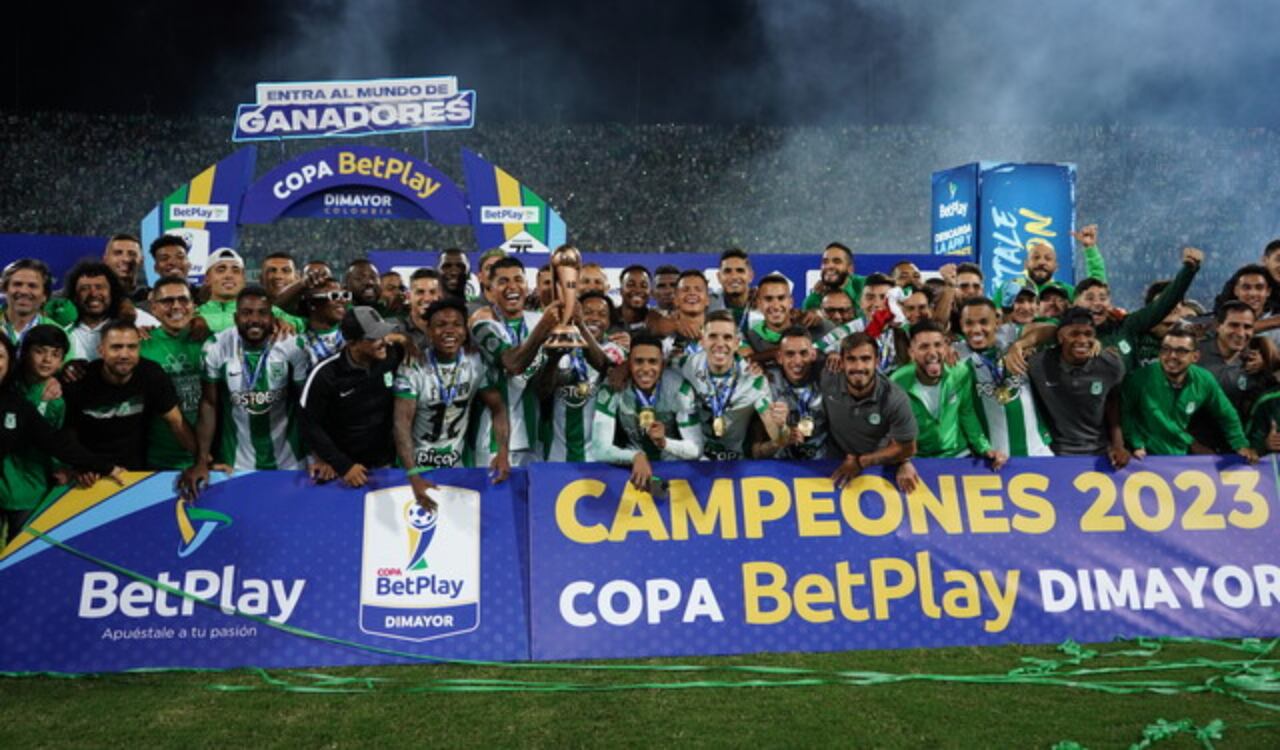 Por sexta vez en su historia, Nacional alzó el título de la Copa Colombia