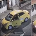 Video: mujer taxista fue atracada por hombre que se hizo pasar por pasajero; el momento quedó captado en cámara de seguridad