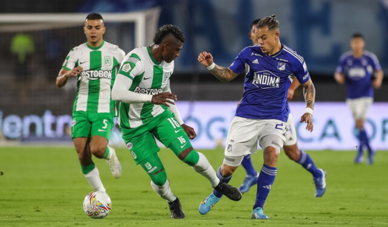 Leonardo Castro, autor del gol ante Nacional en la final de Copa Betplay