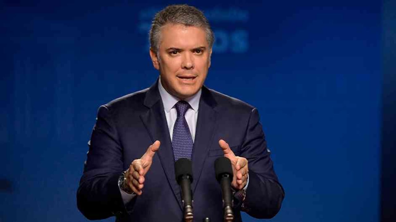 Iván Duque, presidente de Colombia