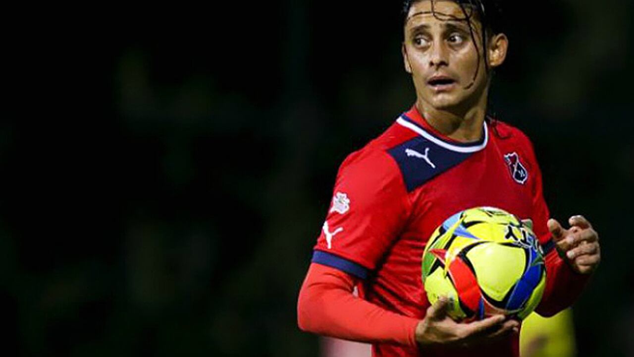 Giovanni Hernández, jugador del Independiente Medellín
