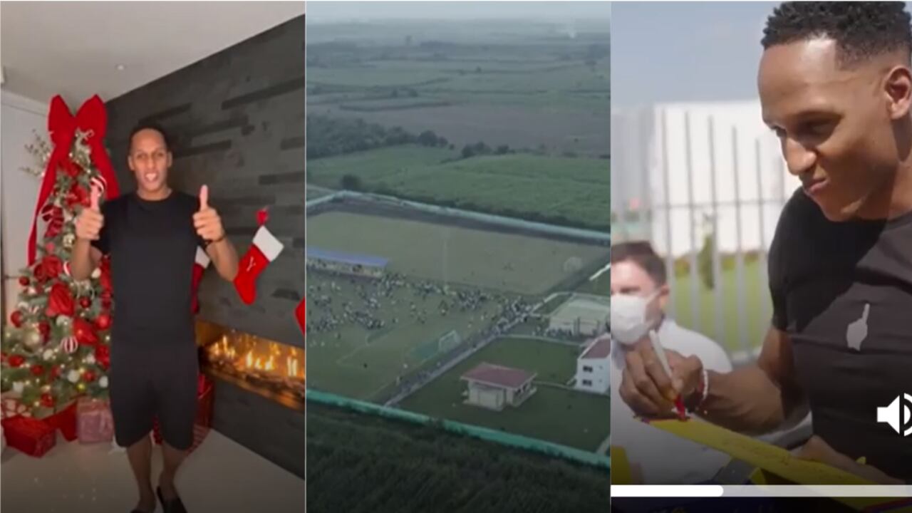 El defensa colombiano espera ayudar a los niños y jóvenes de su natal Guachené.