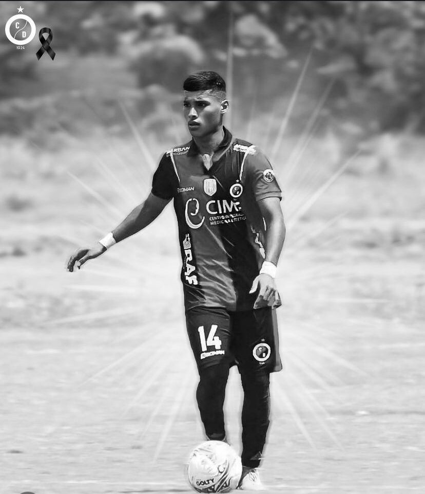 Luis Aro, jugador del Cúcuta Deportivo, tenía 17 años.