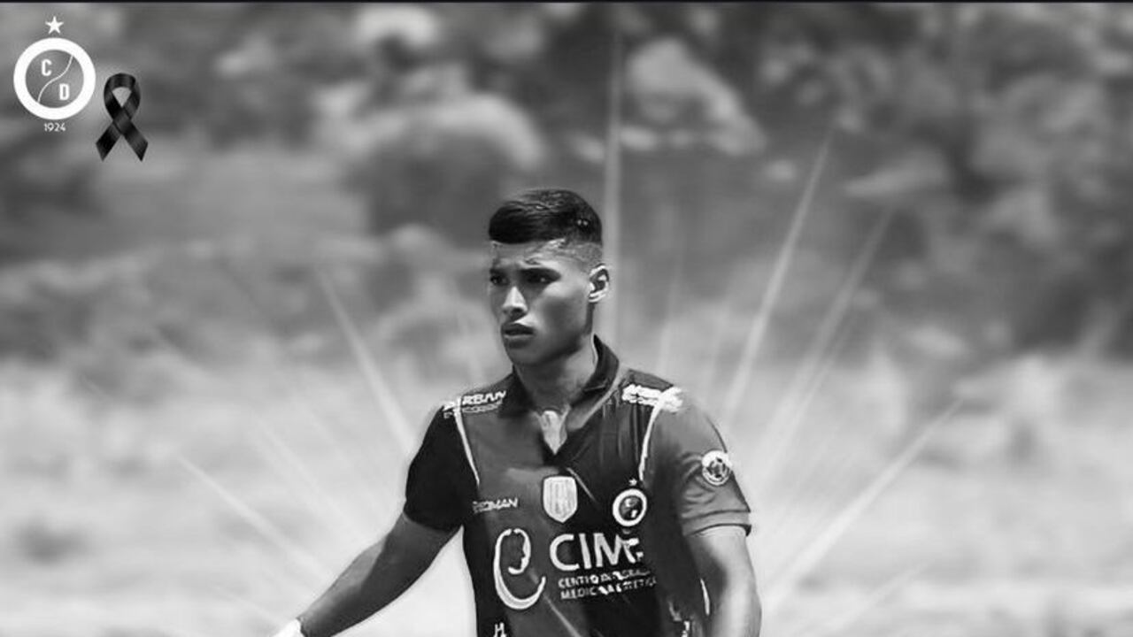 Luis Aro, jugador del Cúcuta Deportivo, tenía 17 años.