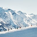 Zona para practicar esquí