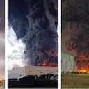 Incendio Rusia