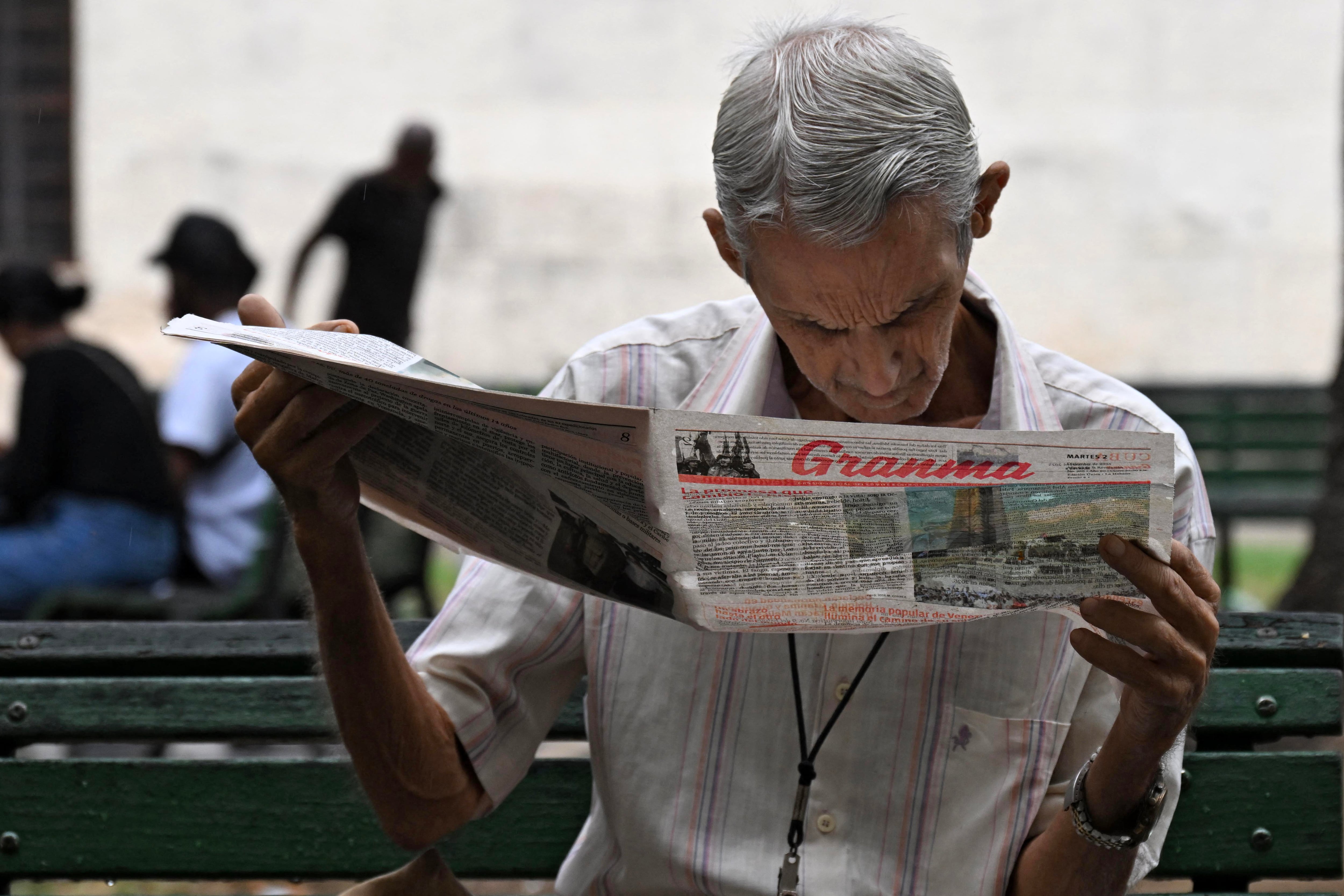 El incremento en las deducciones por salud preocupa a un cierto grupo de pensionados en el país.
 (Photo by Yamil LAGE / AFP)