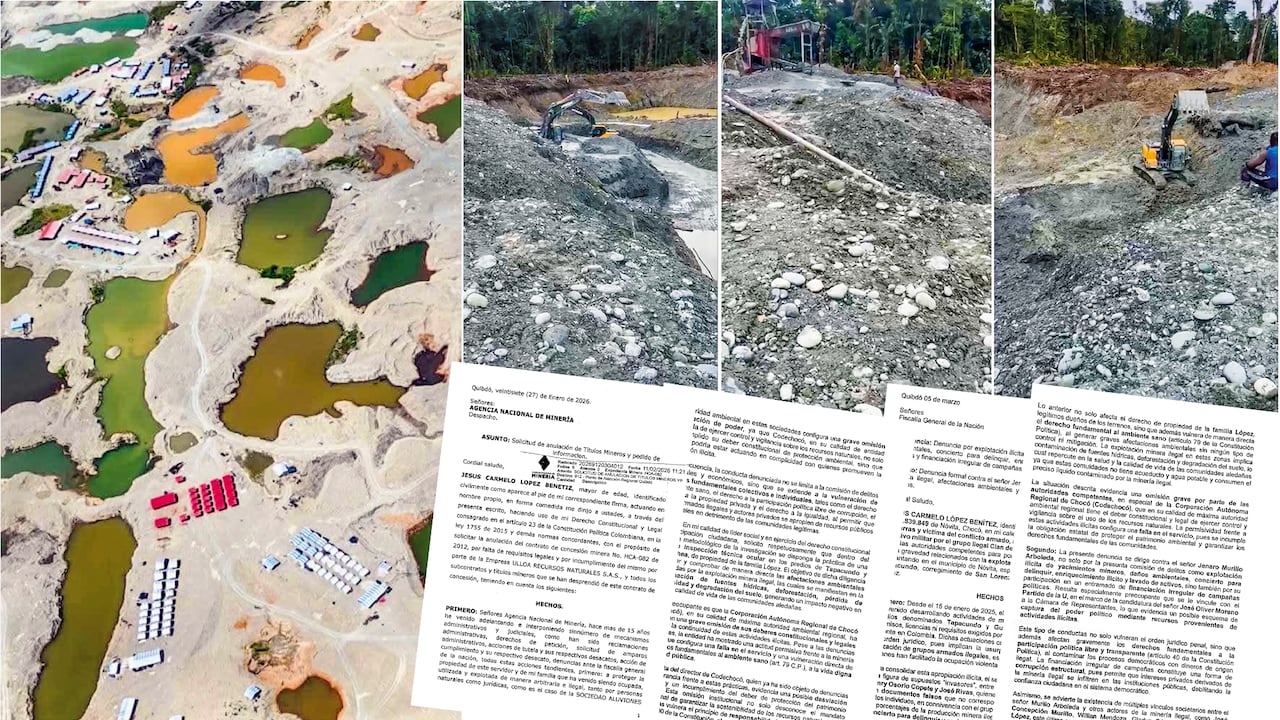 Ríos desviados, lodo tóxico y paisajes devastados son el saldo visible de un negocio criminal que permea las instituciones y los procesos electorales del Pacífico colombiano.