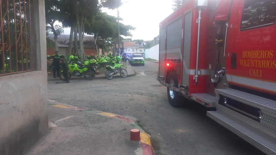 Los Bomberos controlaron la conflagración.