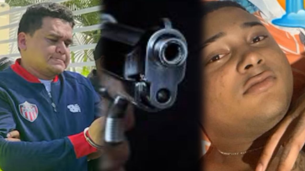 Digno Palomino, máximo jefe de Los Pepes, y Jean Paul Rodríguez, sicario dado de baja.