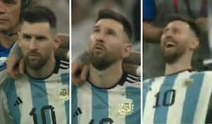 Lionel Messi pidió a Maradona por el título Mundial.