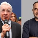 Álvaro Uribe y Alfredo Deluque.