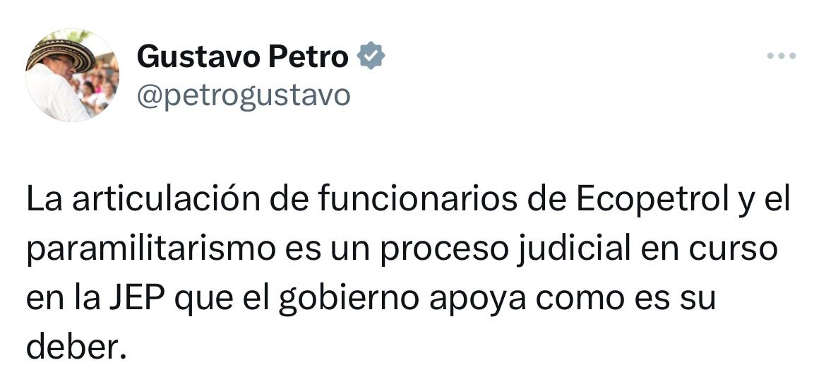 Mensaje presidente Gustavo Petro