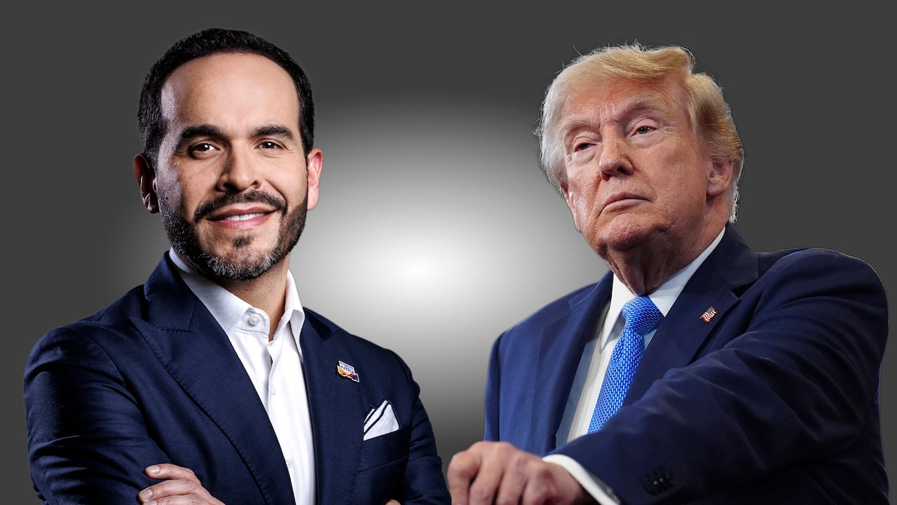 Abelardo De La Espriella y Donald Trump.