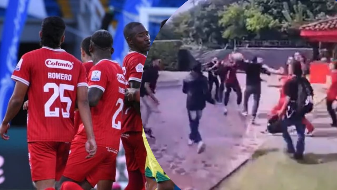 Reportan supuesta pelea entre hinchas y jugadores de América de Cali.