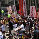 Jornada de Paro Nacional en el Centro de Bogotá convocado por el Comité del Paro mayo 12 del 2021