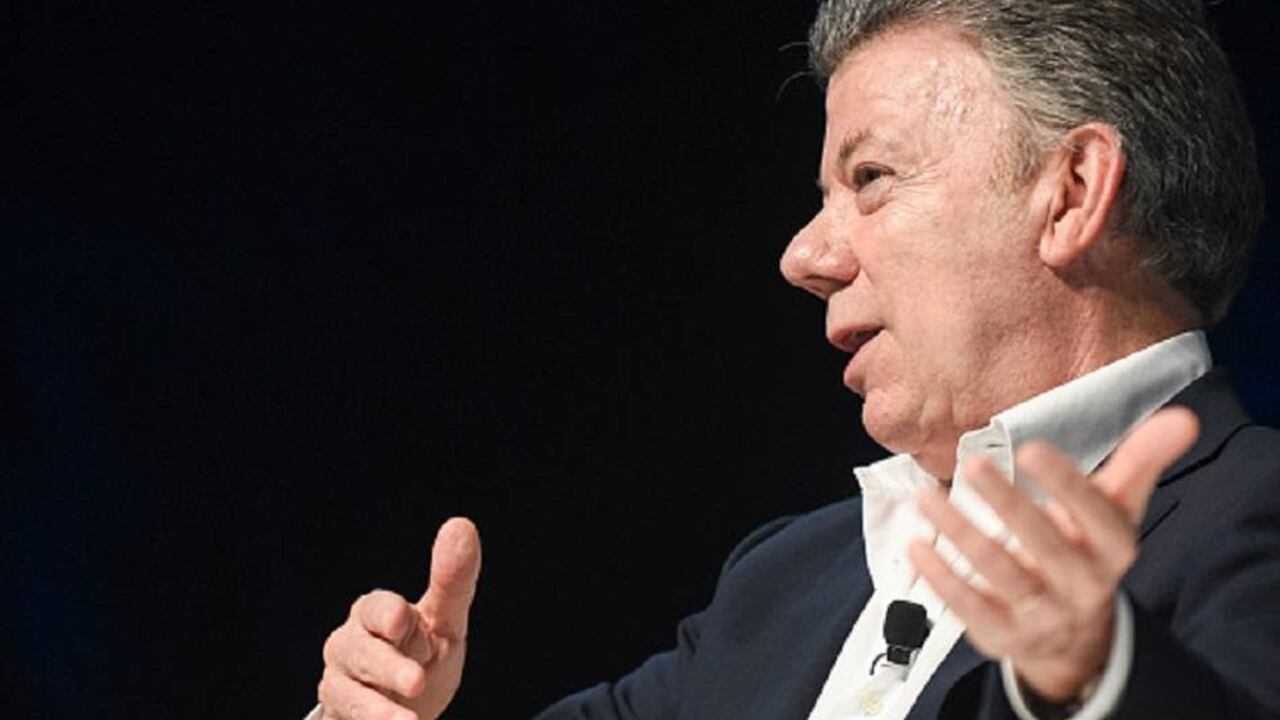 Juan Manuel Santos, presidente de la República.