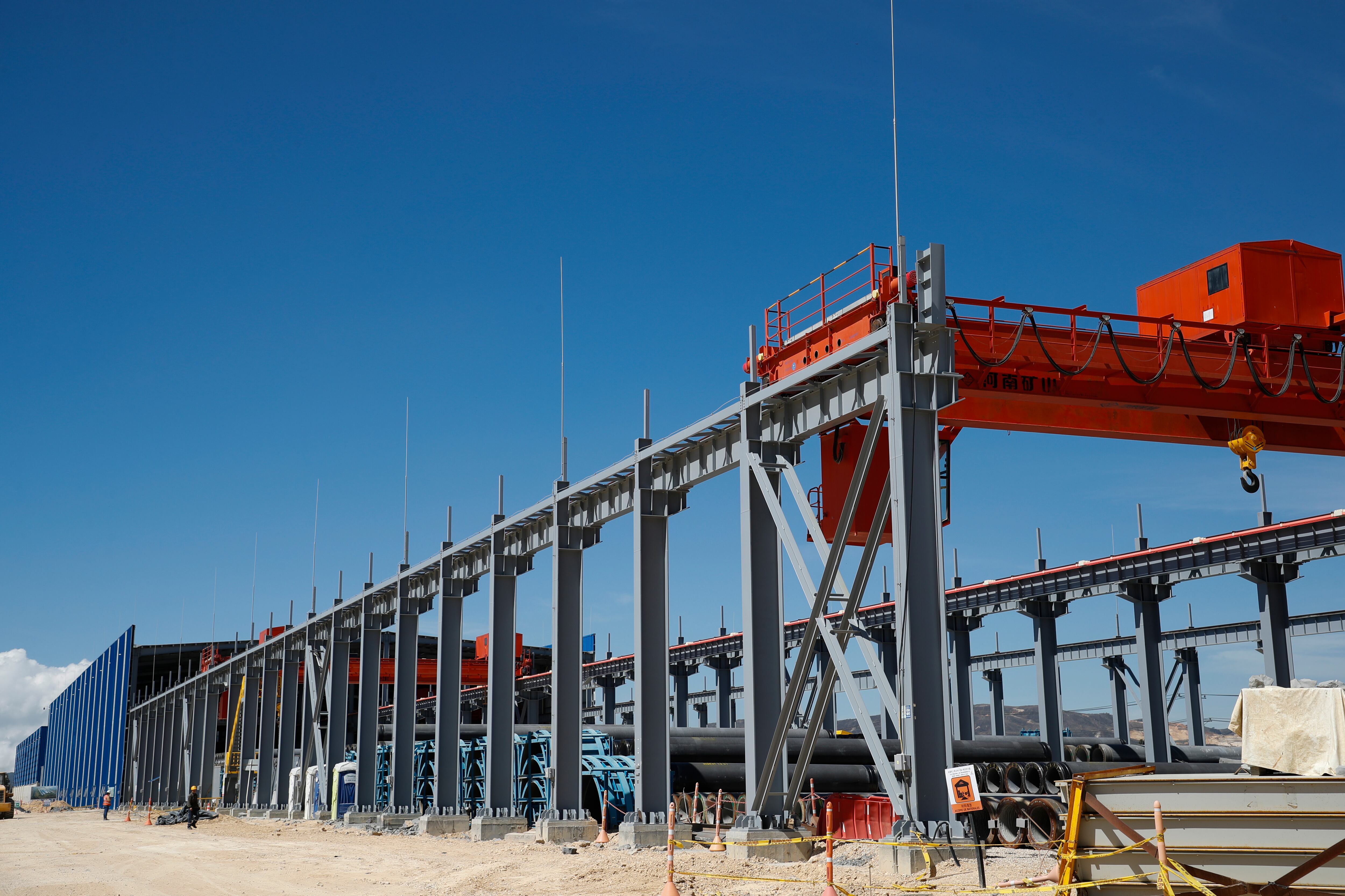 Patio Taller de la Primera Línea del Metro de Bogotá ubicado en la localidad de Bosa
Bogota enero 21 del 2024
Foto Guillermo Torres Reina / Semana