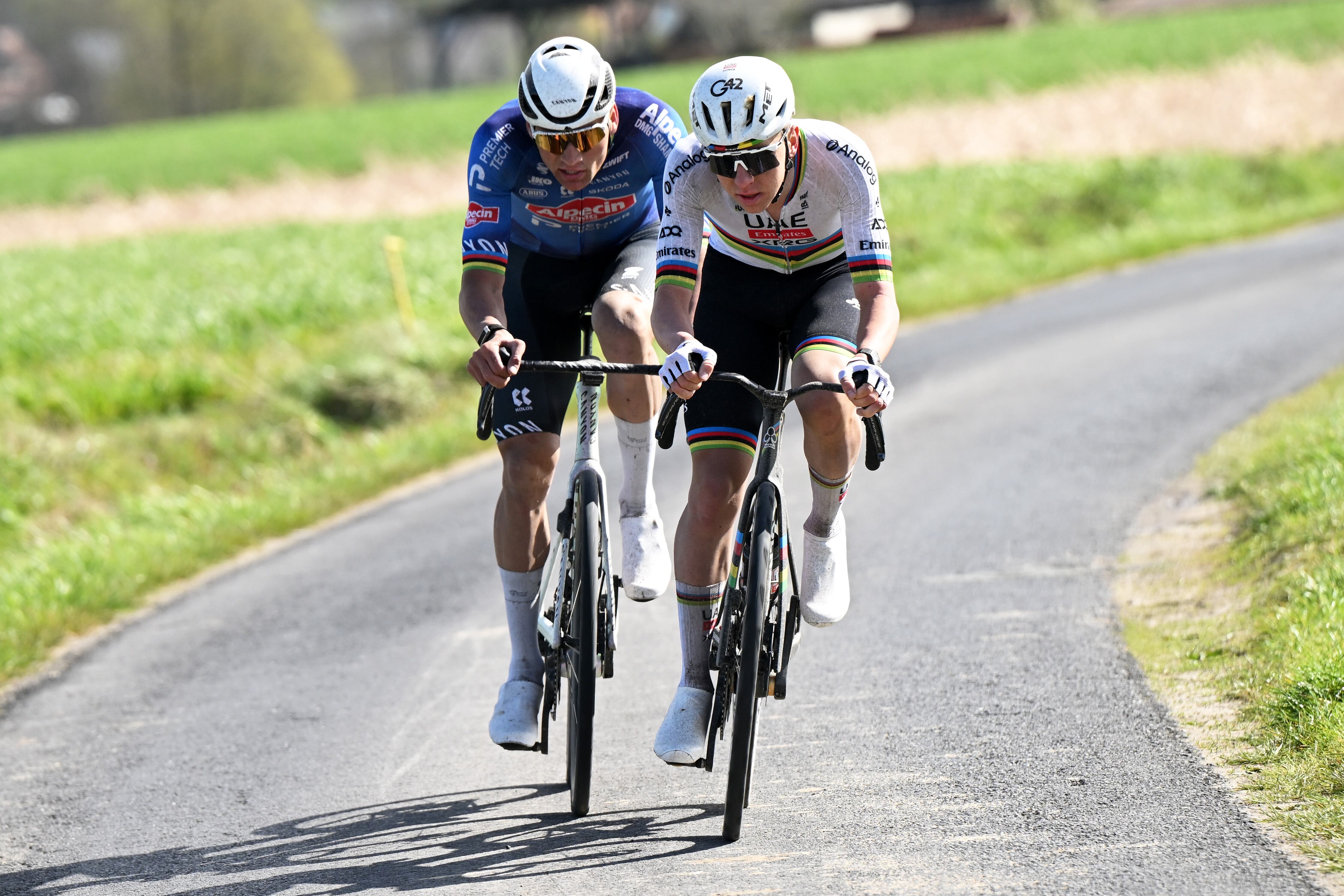 Tadej Pogačar, gran ganador del Tour de Flandes 2026.