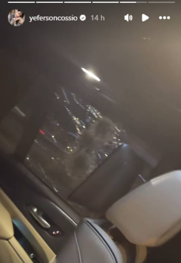 Imágenes del vehículo de Cossio.