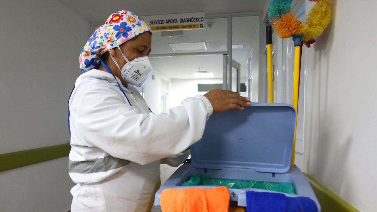 Vacuna coronavirus Barranquilla: Liseidis Pérez, una mujer dedicada al aseo de los hospitales, será la primer vacunada