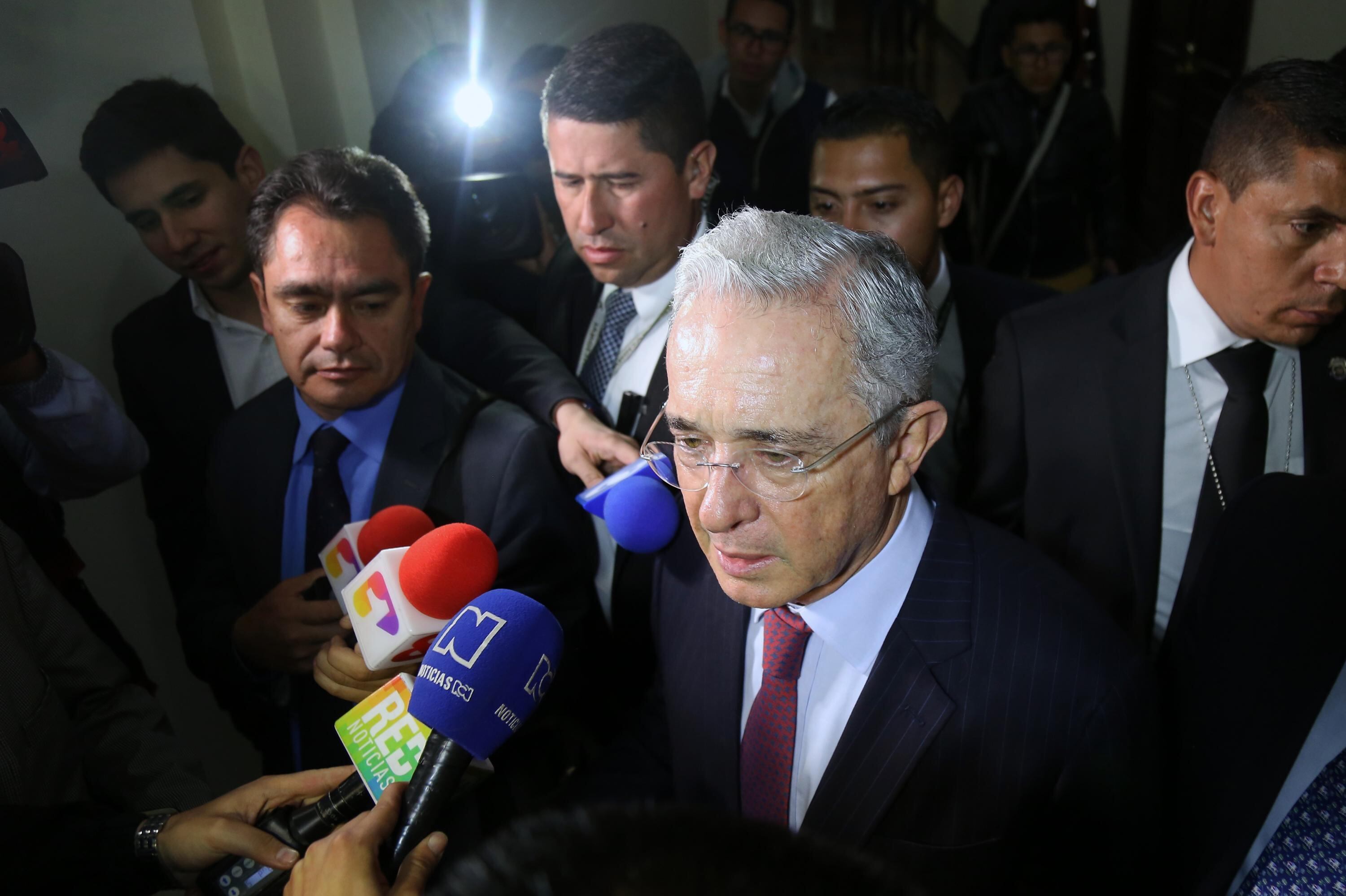 Álvaro Uribe Vélez, expresidente y senador de la República.