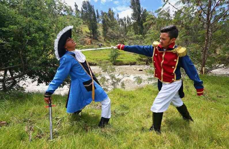 En el municipio de Tasco Boyacá el Ejército Libertador recibió atención médica, alimenticia y moral para recuperar sus fuerzas. Fotos de Darlin Bejarano.