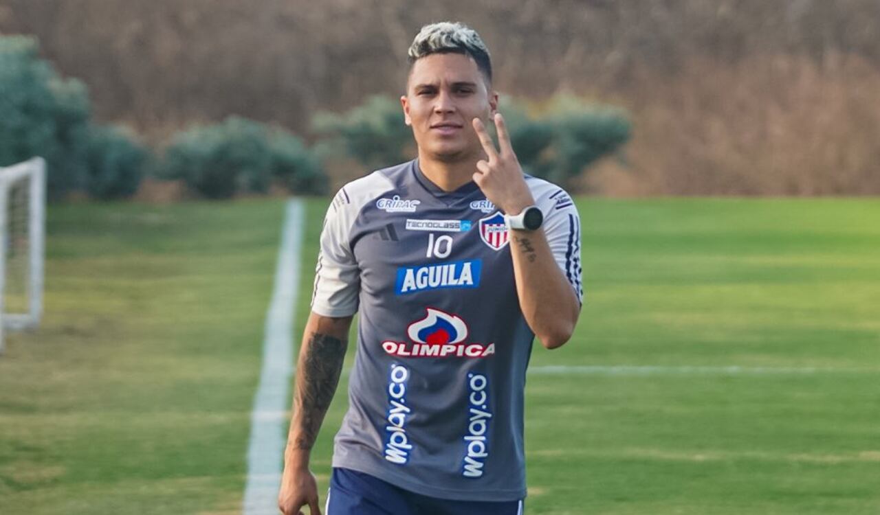 Juan Fernando Quintero regresó lesionado de la gira en Asia con la Selección Colombia.