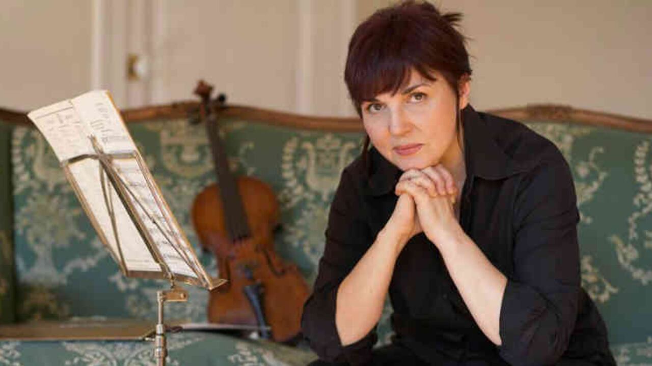 La violinista ucraniana Ala Voronkova.