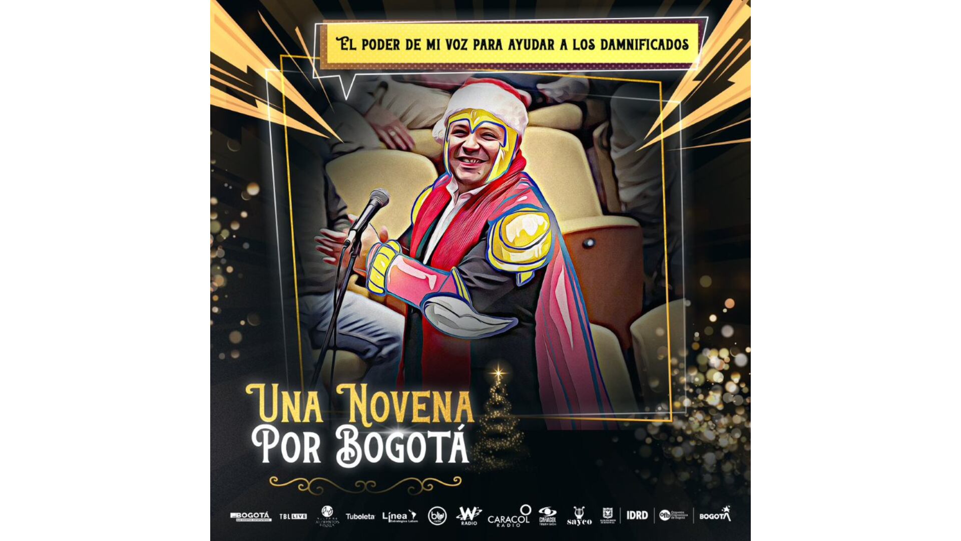 Este es un evento solidario, que busca ayudar a más de 1.000 familias afectadas por la ola invernal.