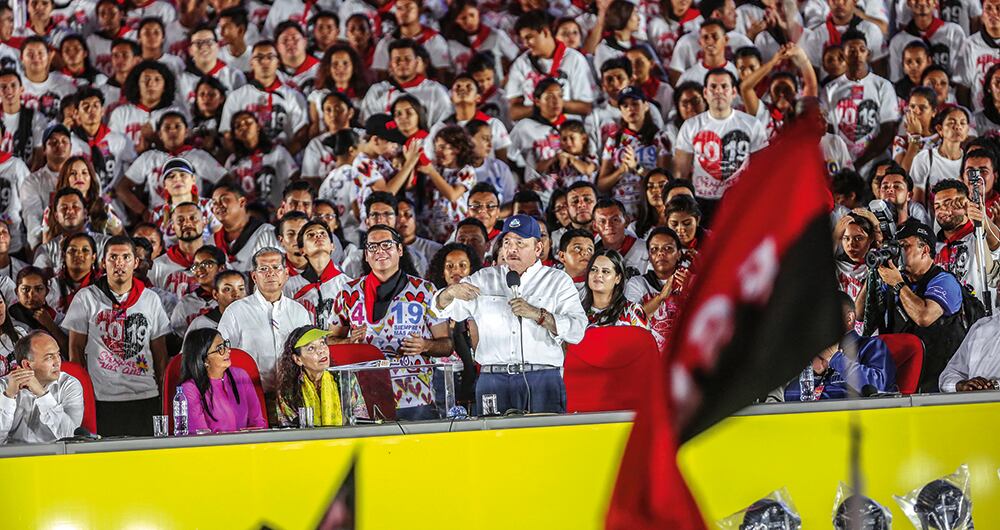Daniel Ortega, presidente de Nicaragua.