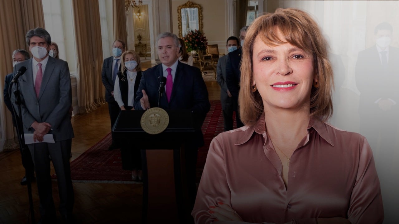 María Isabel Rueda habla del comunicado de las altas cortes