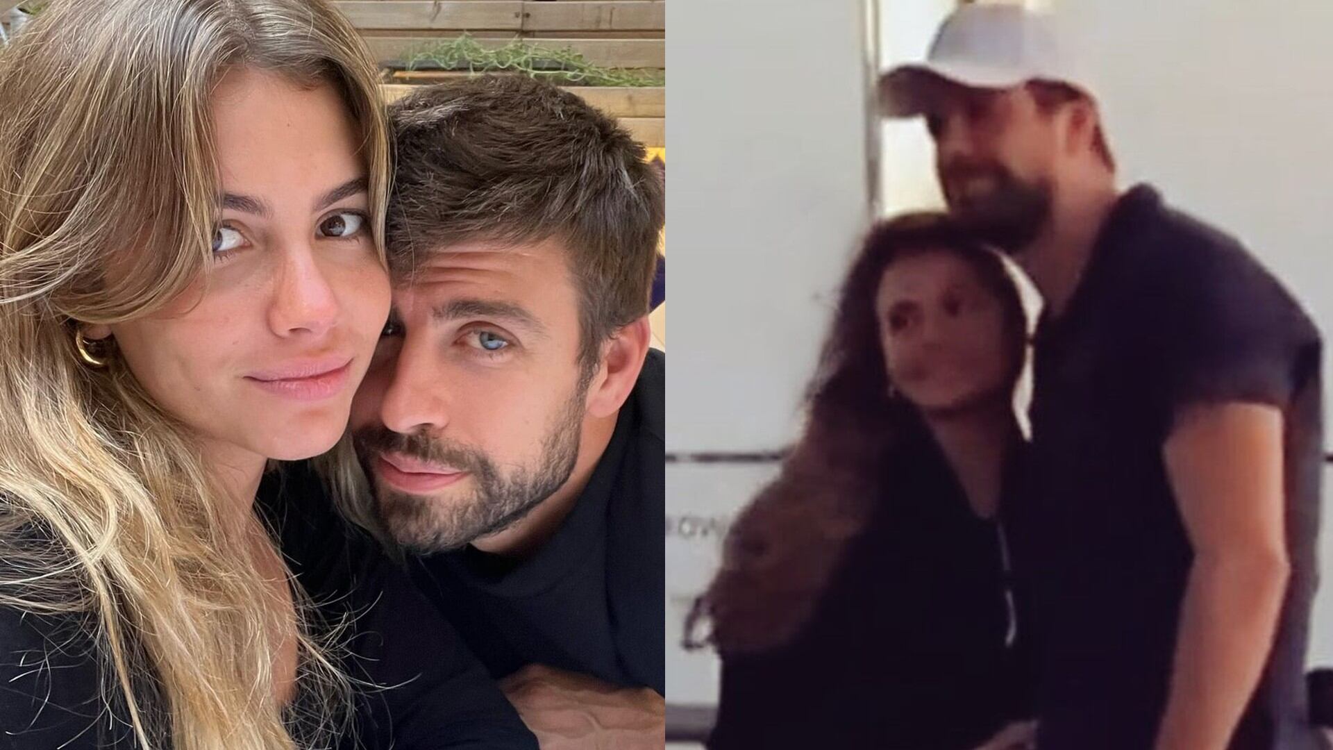 La pareja fue captada en sus vacaciones.