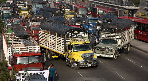 Camioneros. Imagen de referencia.