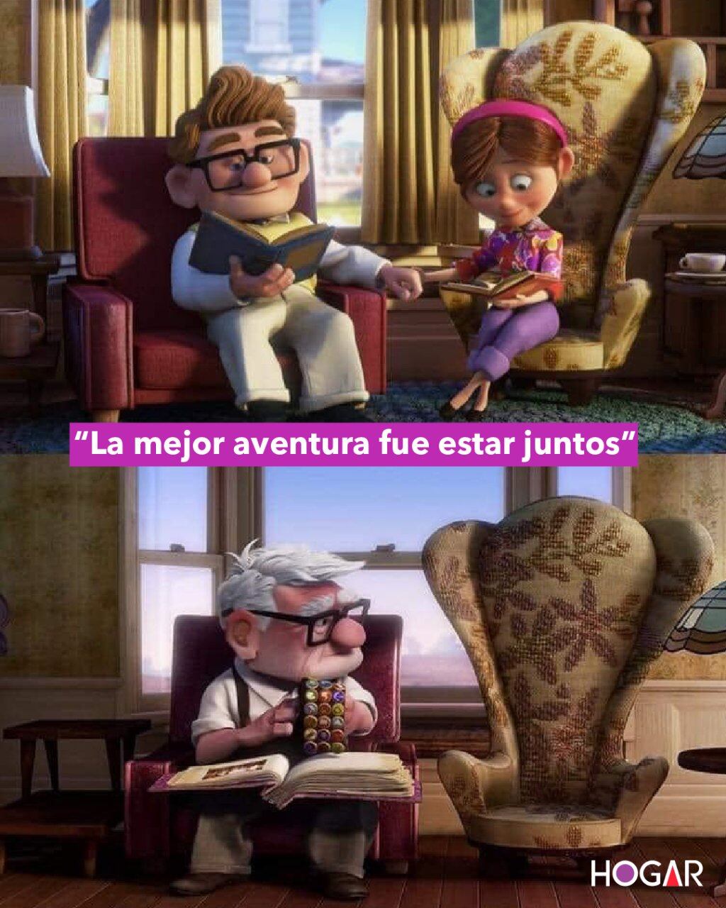 La muerte de Ellie en Up, según Deepseek, conmueve profundamente, especialmente en la escena del álbum de fotos vacío.