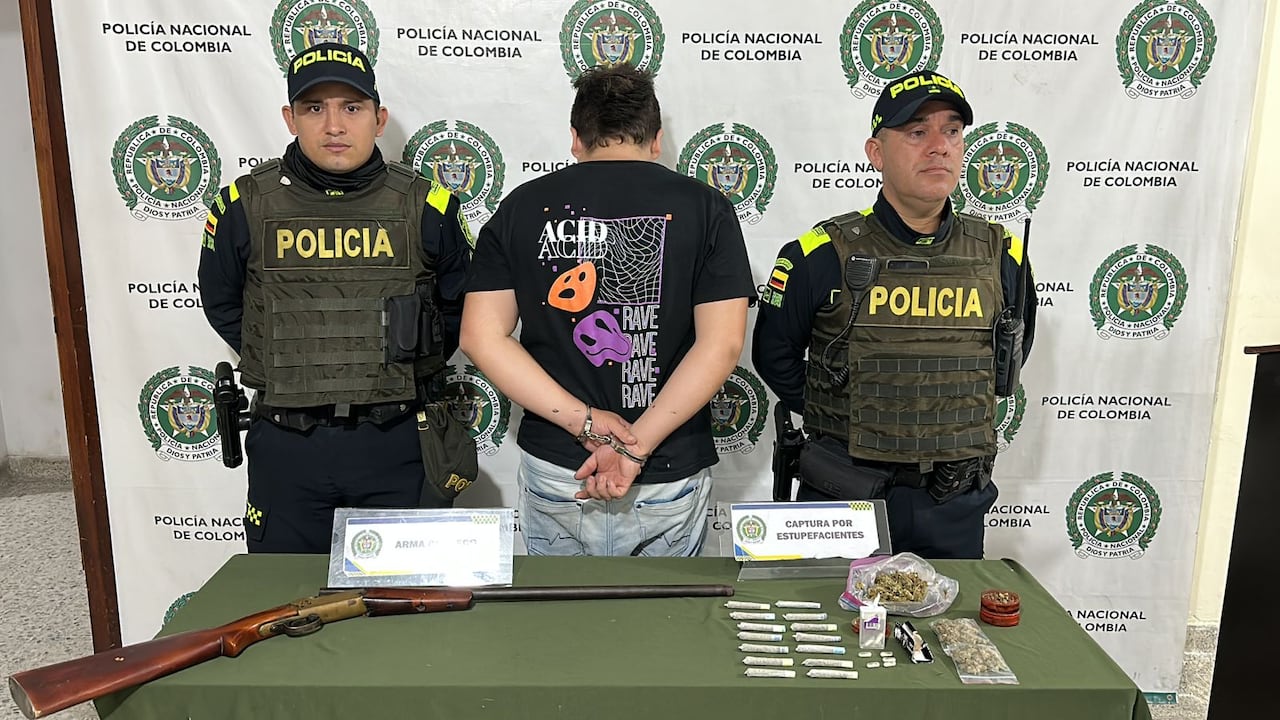 Este sujeto tenía más de 150 dosis de estupefacientes.