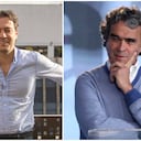 Daniel Quintero, alcalde de Medellín. Y a la derecha Sergio Fajardo, precandidato presidencial