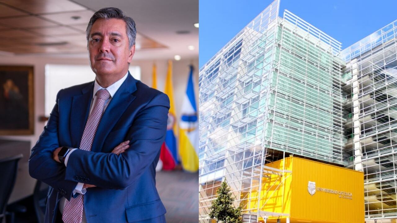 Dr. Francisco Gómez Ortiz, Rector de la Universidad Católica de Colombia.