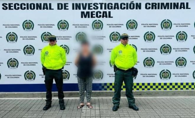 Mujer capturada en el 'Plan Cazador'