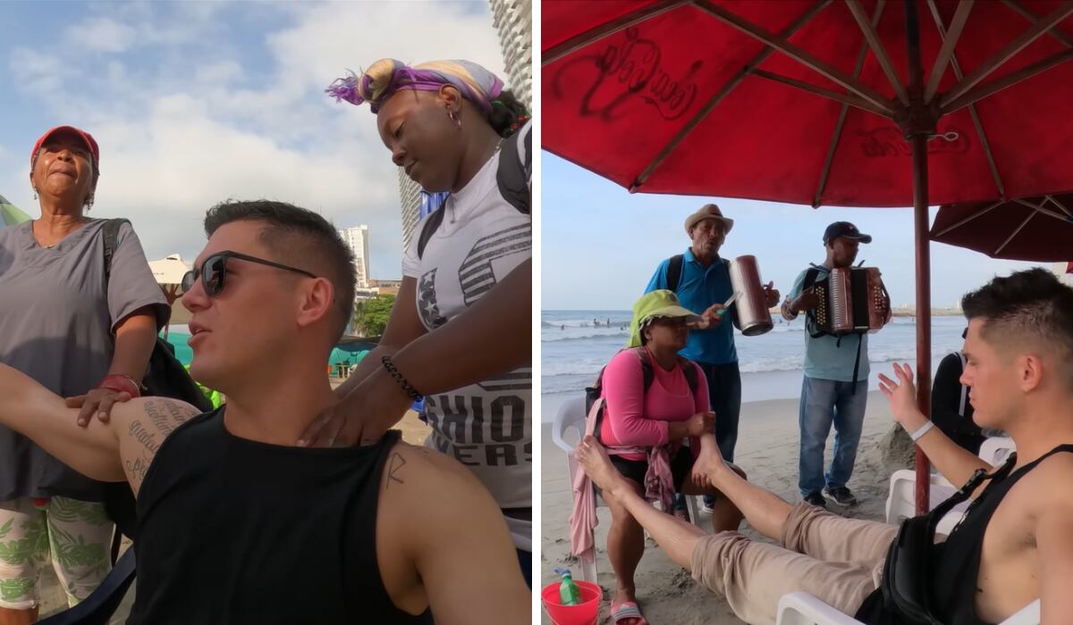 El creador de contenido Zaza el Italiano mostró cómo operan algunos vendedores en Cartagena