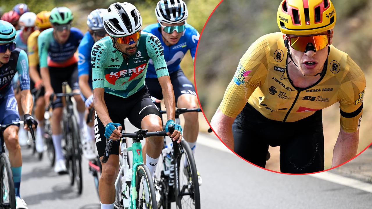 Iván Ramiro Sosa fue sexto en la etapa 7 de la Vuelta a España 2026.