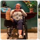 Piedad Córdoba en su paso por Migración Colombia