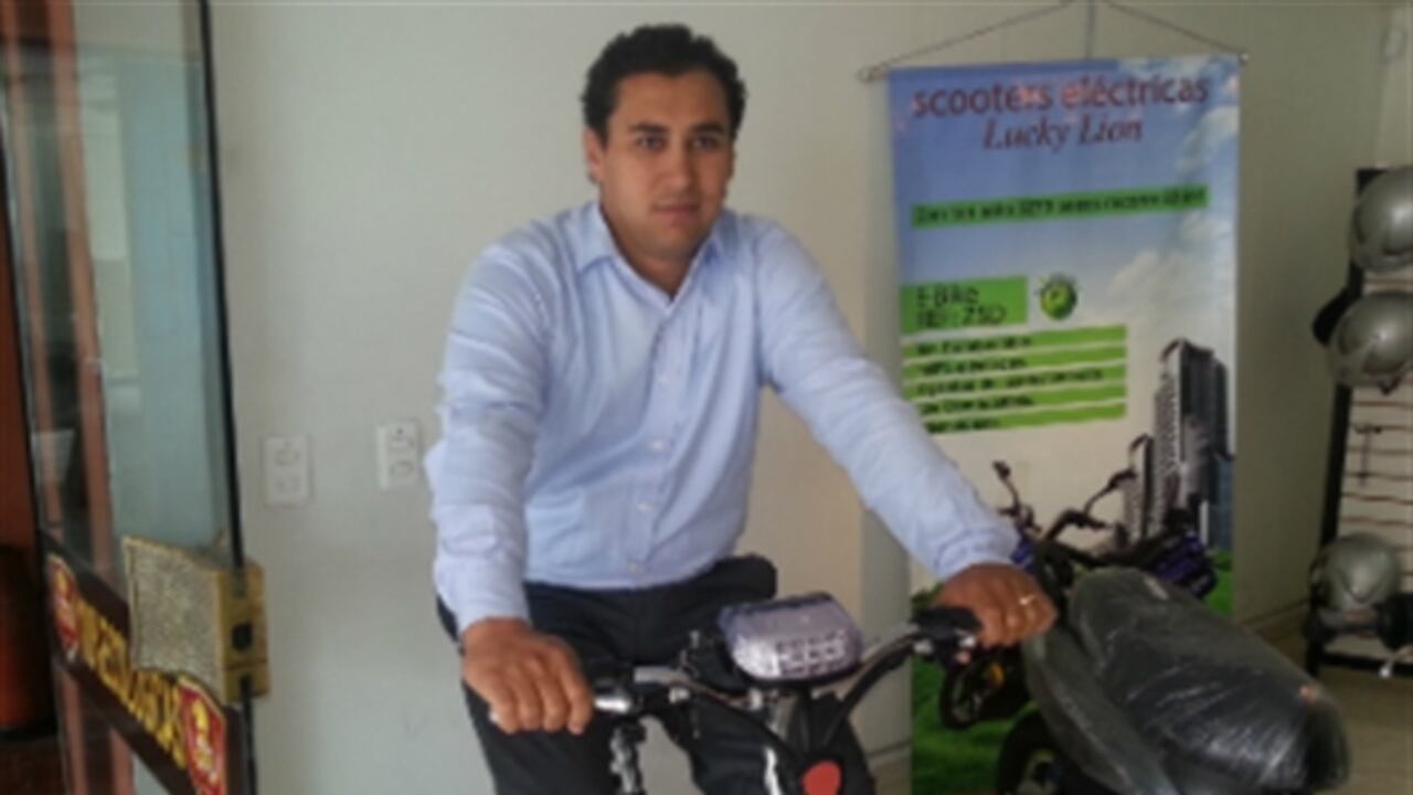 Gerente de Lucky Lion para América Latina, Guido Prieto. (Fotografía tomada con el Samsung Galaxy SIII)