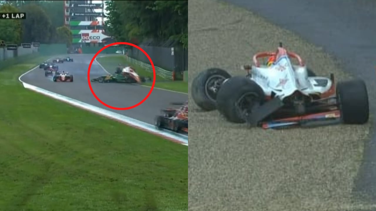 Sebastián Montoya sufrió accidente en el Campeonato de Fórmula Regional Europea