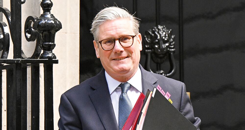 Primer ministro de Reino Unido, Keir Starmer.