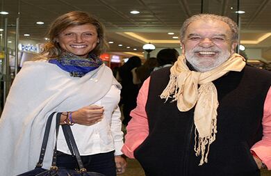 María Fernanda Valencia y Poncho Rentería.