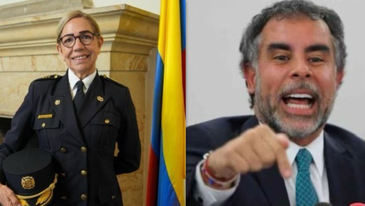 Lourdes Peña del Valle, directora nacional de Bomberos de Colombia no acata orden del ministro del Interior, Armando Benedetti