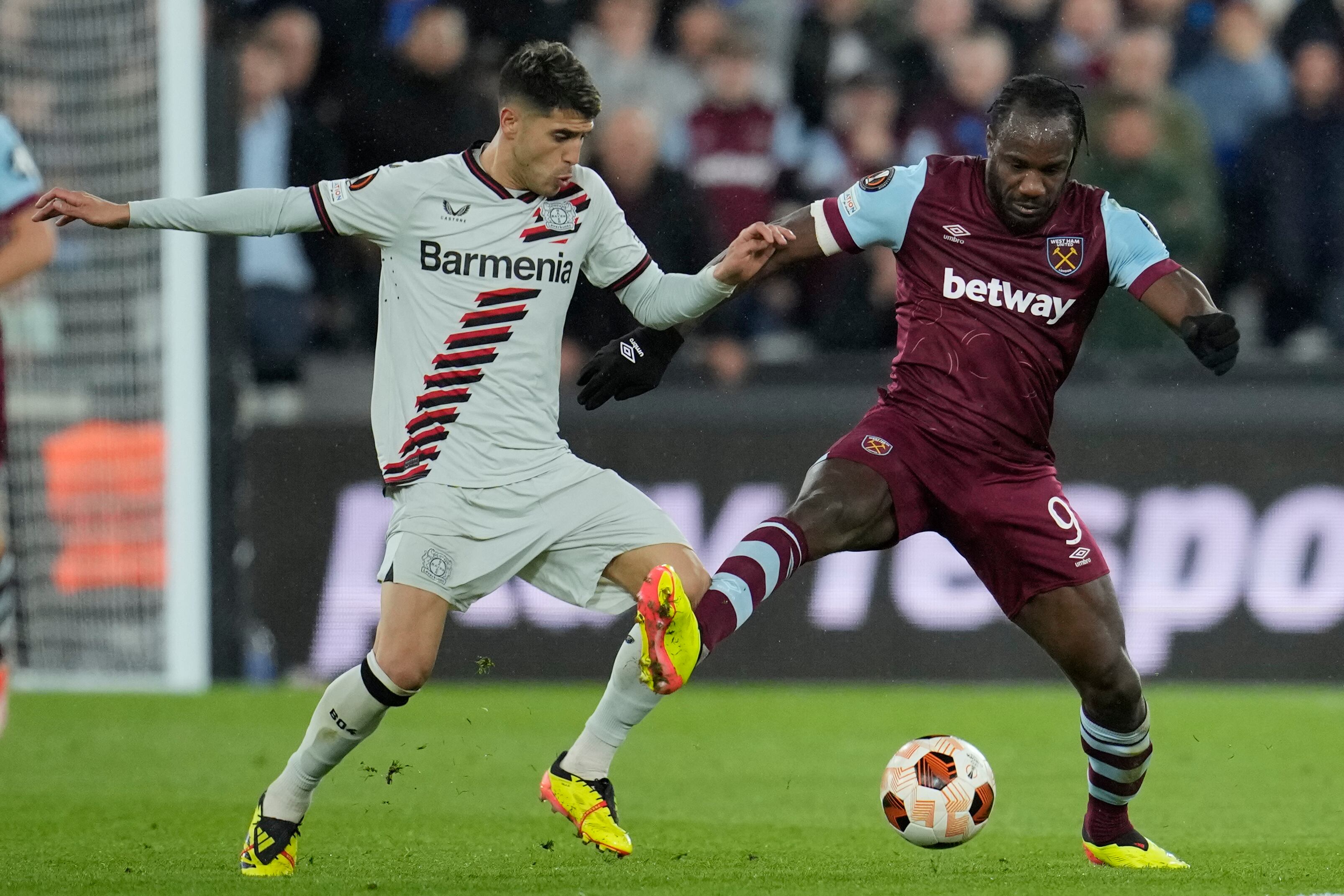 West Ham vs Bayer Leverkusen - cuartos de final - Europa League.