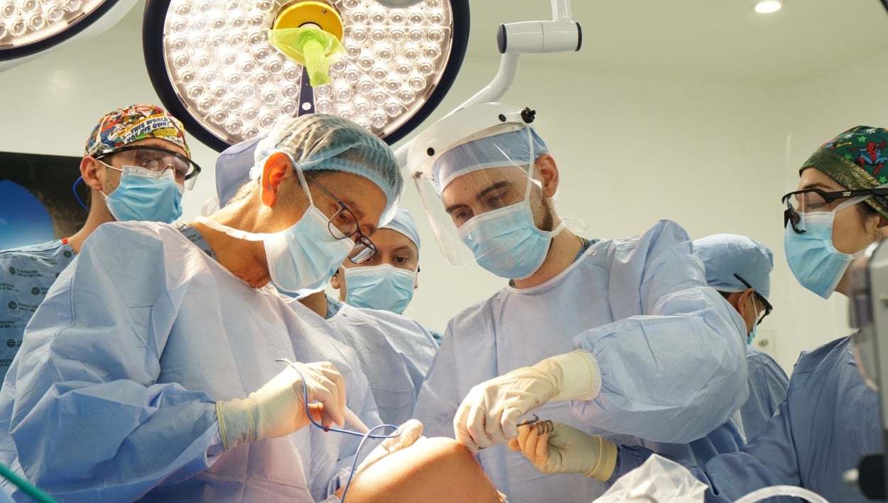 Equipo de médicos especialistas de alta calidad de la Fundación Valle del Lili.